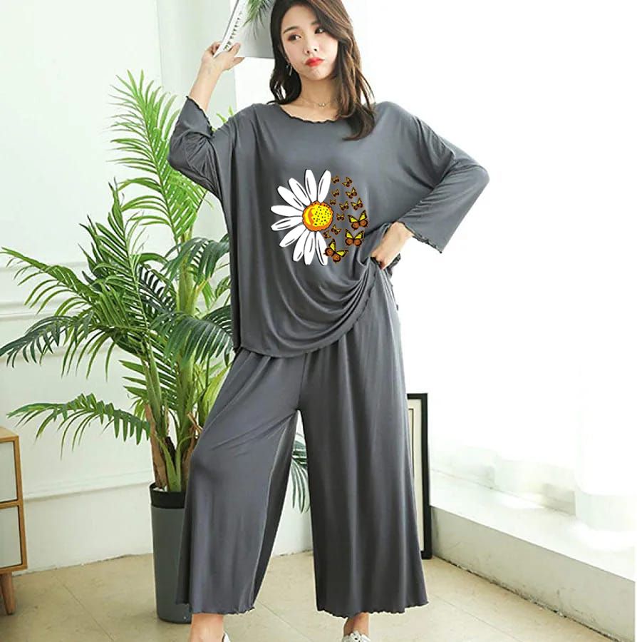 SUNFLOWER LOOSE INDOOR WEAR SET