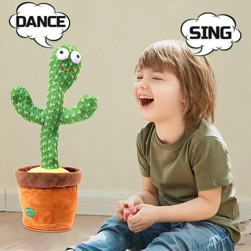 Dancing & Speaking Cactus Bluetooth Toy Gift for Kids