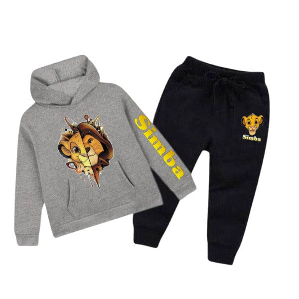 SIMBA KIDS HOODED PRINTED TRACKSUIT