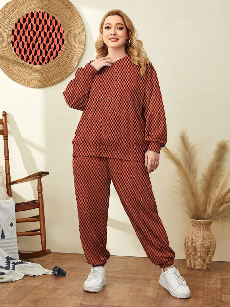 Terry Winter Chekered Sleepwear