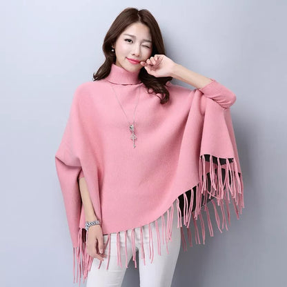 Turtleneck Women Pullover Sweater Spring Jumper