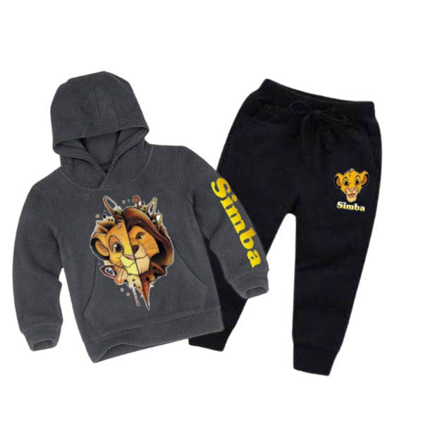 SIMBA KIDS HOODED PRINTED TRACKSUIT