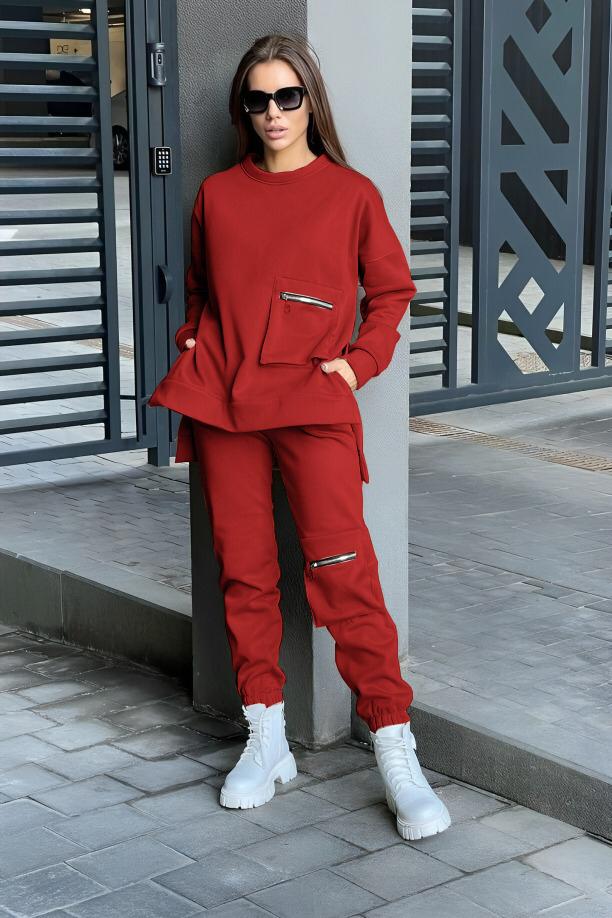 Winter Pocket Style Tracksuit