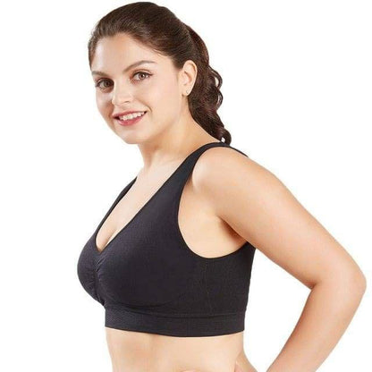 PACK OF 2 AIR PLUS BRA (BLACK & SKIN COLOR)