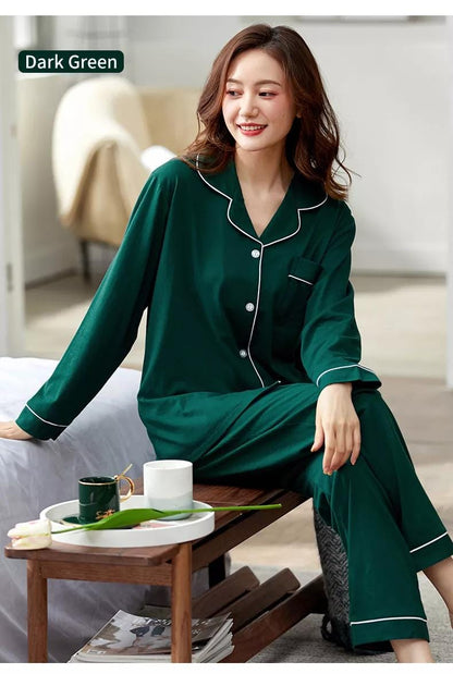 Satin Silk Button Home Wear Set