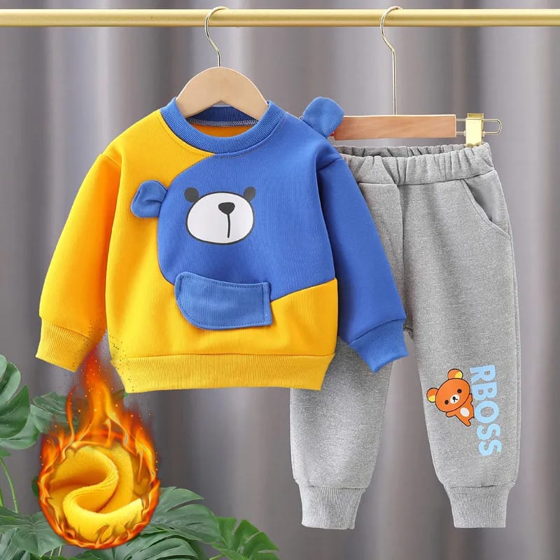 POOH KIDS WINTER PANEL TRACKSUIT