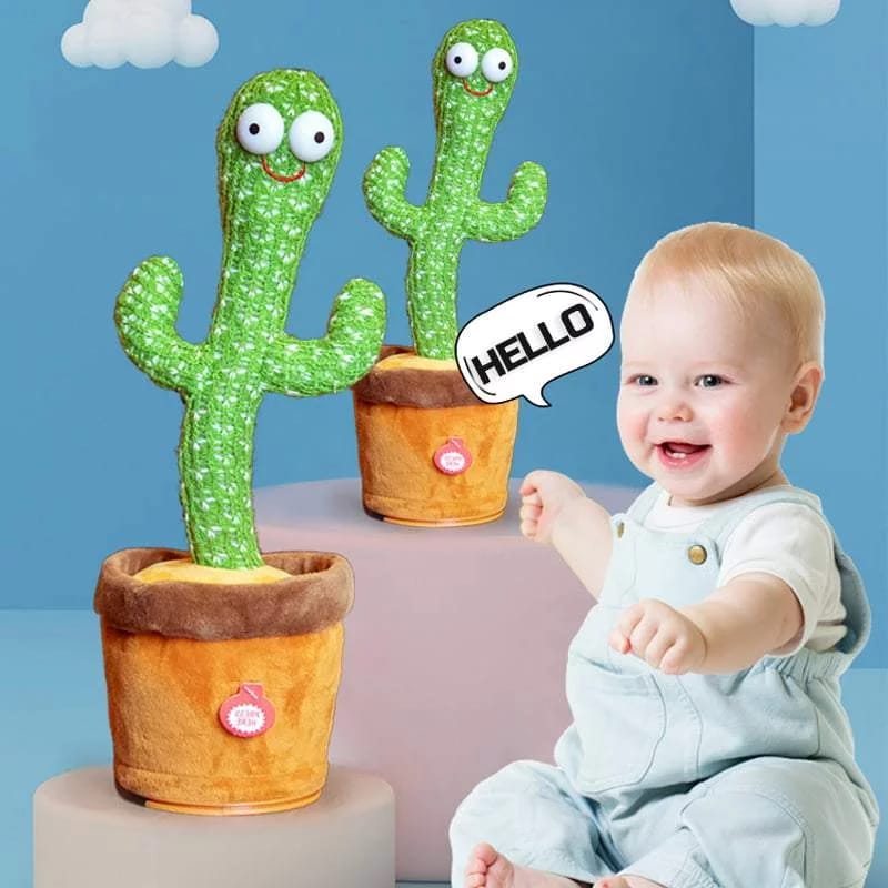 Dancing & Speaking Cactus Bluetooth Toy Gift for Kids