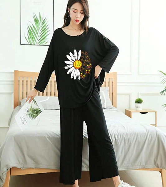 SUNFLOWER LOOSE INDOOR WEAR SET