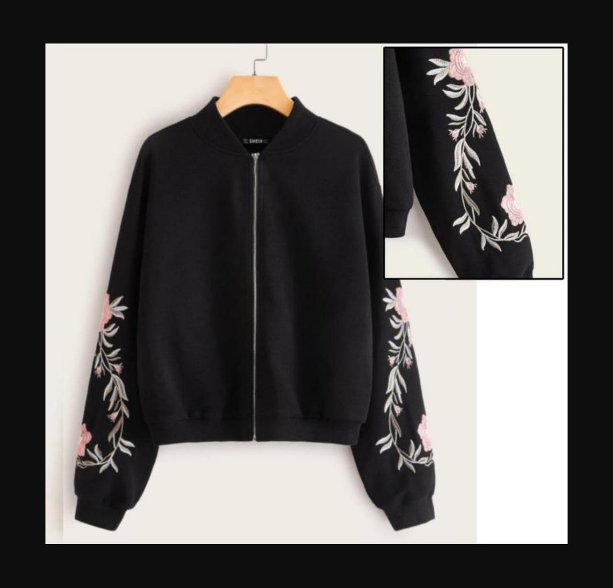 PREMIUM EMBROIDERED ZIPPER JACKET