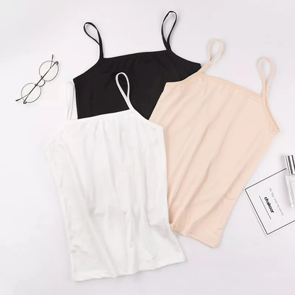 PACK OF 3 COTTON CAMISOLE