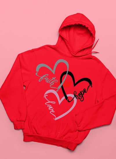 TRIO HEART KANGROO HOODIE