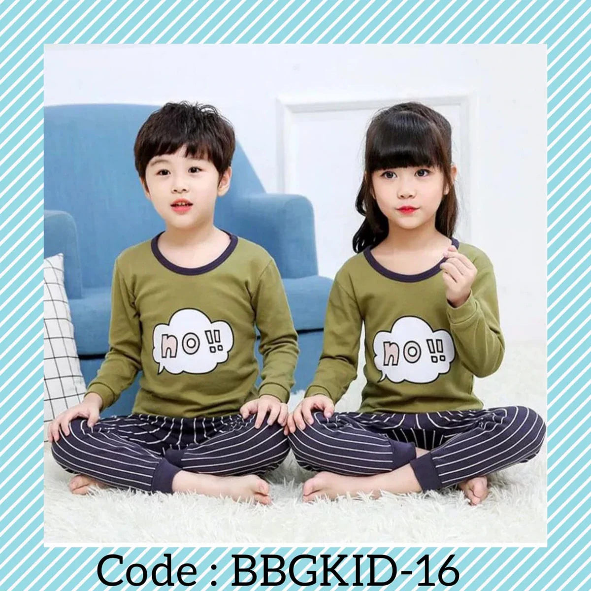 KIDS SLEEP WEAR SET (EACH DRESS) ----- KID-16