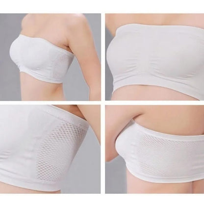 PACK OF 3 STRAPLESS SEAMLESS NON PADDED BANEAU BRA