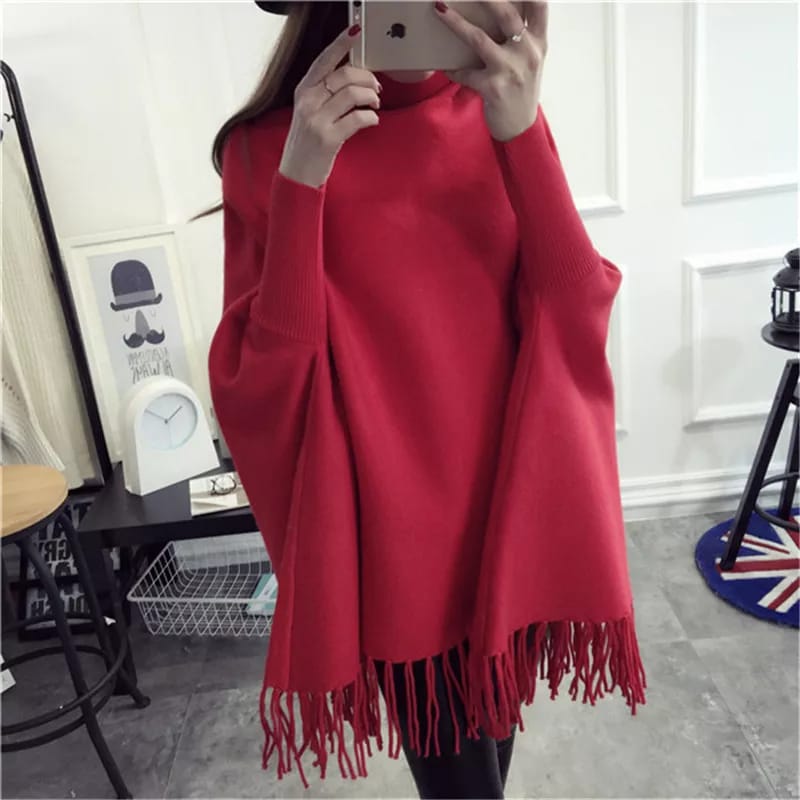 Turtleneck Women Pullover Sweater Spring Jumper