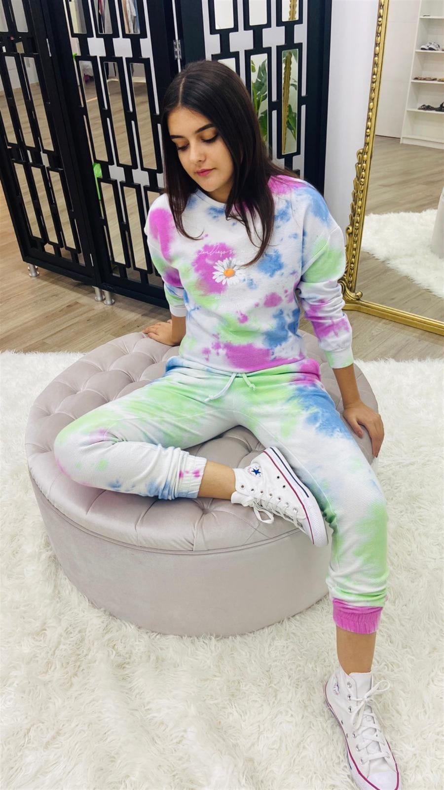 Tye Dye Winter Edition Tracksuit For Women