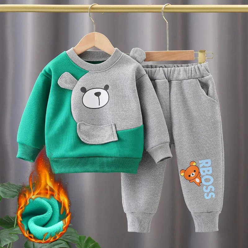 POOH KIDS WINTER PANEL TRACKSUIT