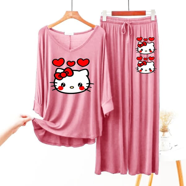 KITTY - CASUAL LOUNGE WEAR SET --- ARTICLE NO# 56